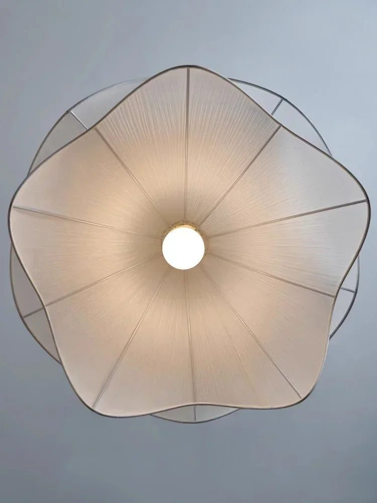 Petal Fabric Pendant Light