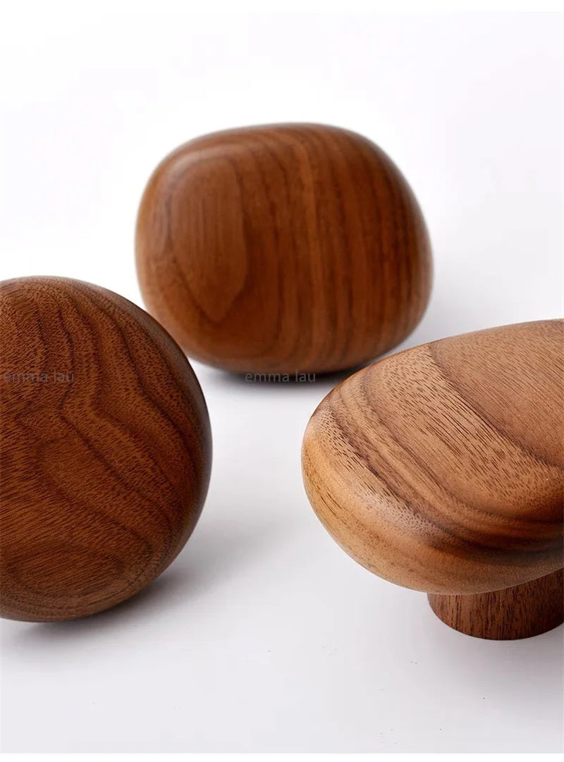 Wooden Pebble Wall Hook/Knob