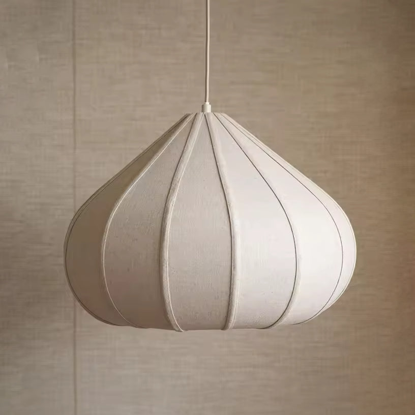 Lotus Fabric Pendant Light