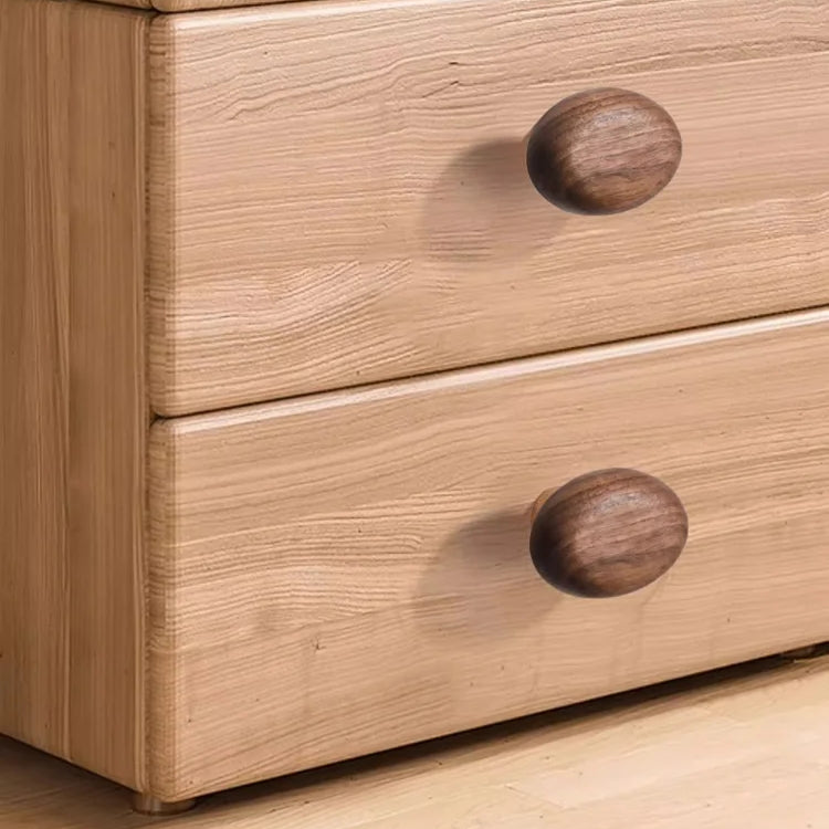 Wooden Pebble Wall Hook/Knob