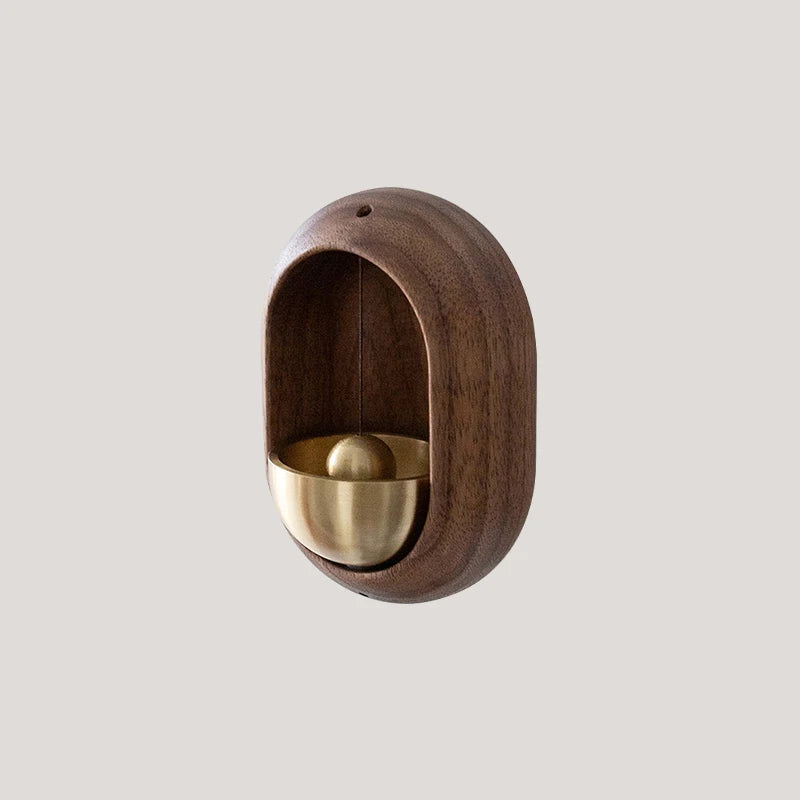 Wood & Brass Door Chime