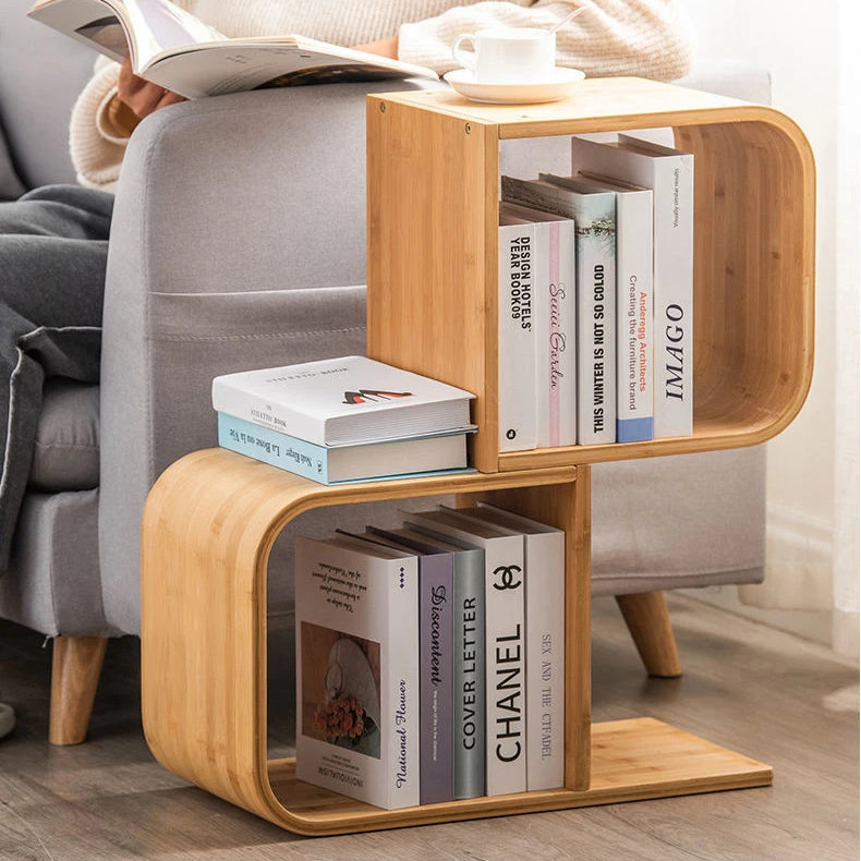 Cube Bamboo Bookshelf