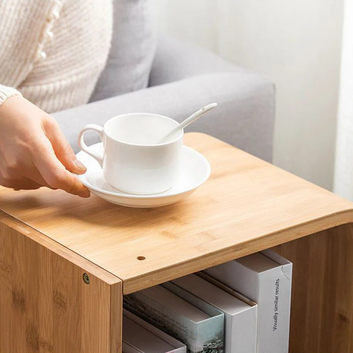 Cube Bamboo Bookshelf