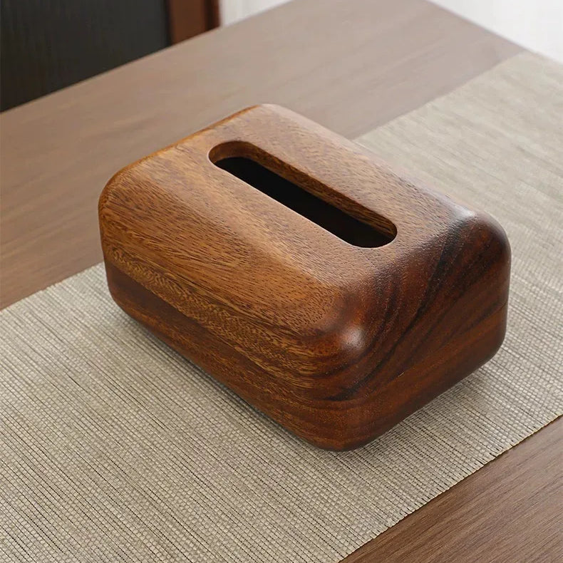 Wooden Tissue Box